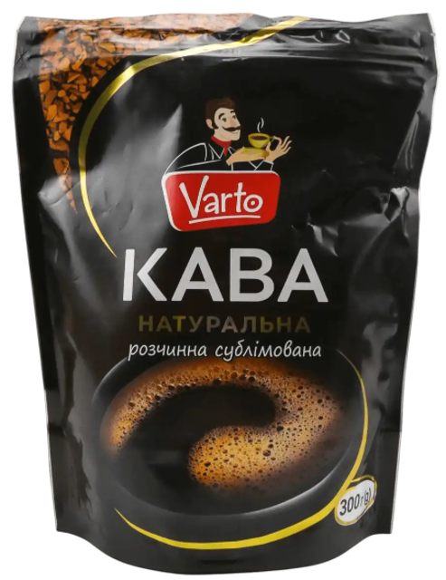 Кава розчинна Varto натуральна сублімована 300 г